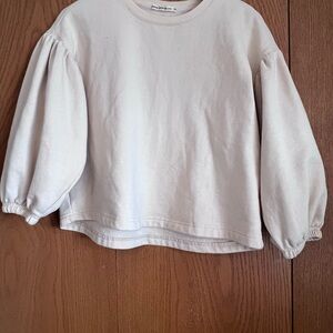 Marine Layer Women’s Cream Puff Sleeve Sweatshirt